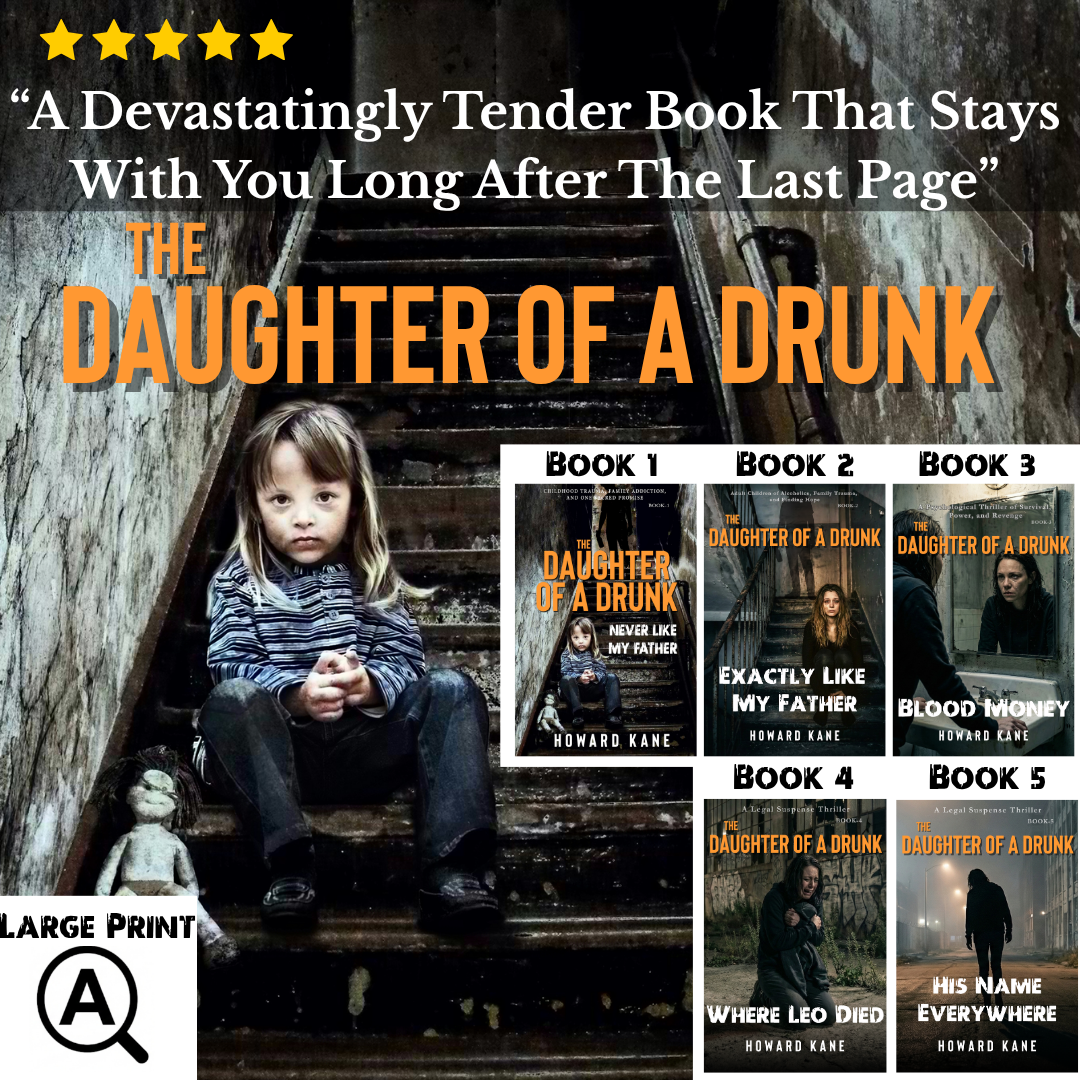 The Daughter of a Drunk (5 Book Bundle) Large Print